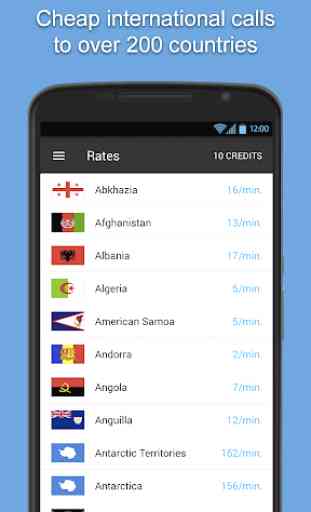 iEvaphone: Free international calls to mobile 3