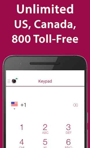 iPlum: 2nd Phone Number US, Canada, 800 Toll Free 1