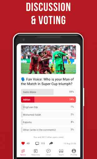 LFC Live – Unofficial app for Liverpool fans 4