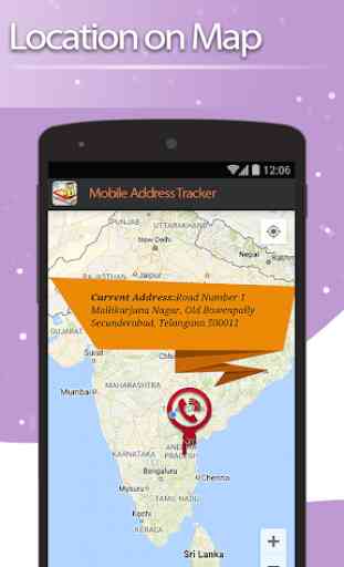 Live Mobile address tracker 3