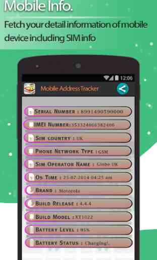 Live Mobile address tracker 4