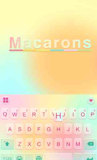 Macarons Tema Tastiera 1
