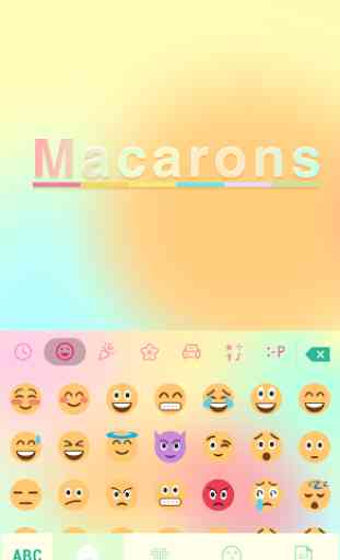 Macarons Tema Tastiera 2