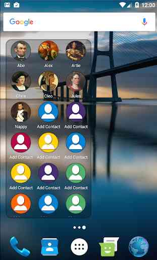 Mad Contacts Widget Free 2
