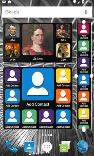 Mad Contacts Widget Free 4