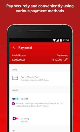 MyVodafone (India) - Online Recharge & Pay Bills 4