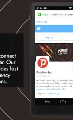 Psiphon Pro - The Internet Freedom VPN 4