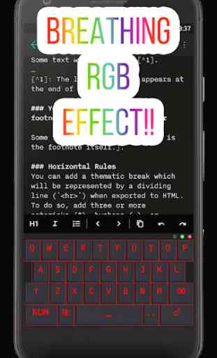 RGB Animated Backlit Mechanical Keyboard + Emojis 3