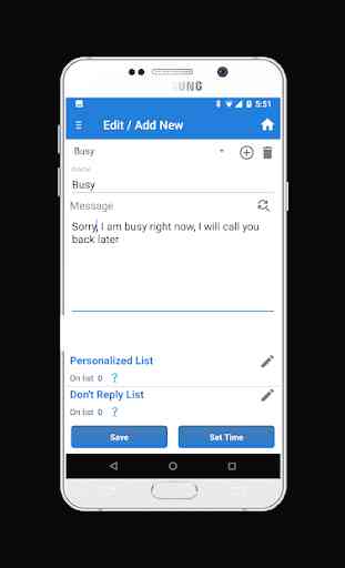 SMS Auto Reply Text Message / SMS Autoresponder 3
