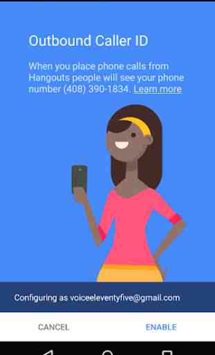 Telefono Hangouts - Telefonate 2