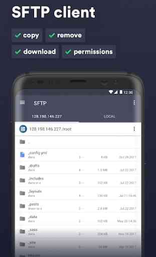 Termius - SSH/SFTP and Telnet client 3