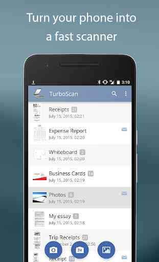TurboScan: scansiona documenti e ricevute in PDF 1