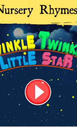 Twinkle Twinkle Little Star - Famous Nursery Rhyme 1