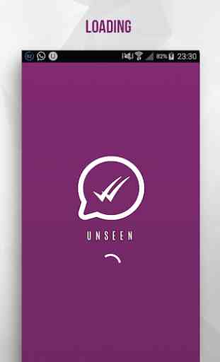 Unseen : no seen marks 1