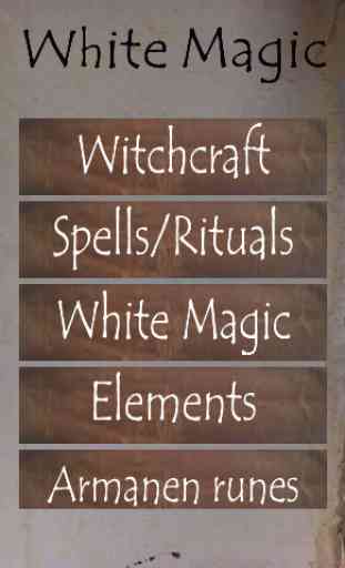 White Magic spells and rituals 1