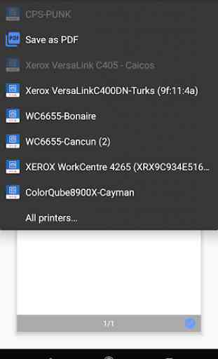 Xerox Print Service Plugin 3