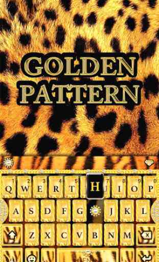 Goldenpattern Tema Tastiera 1