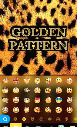 Goldenpattern Tema Tastiera 2