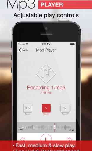 mp3: registratore vocale 3