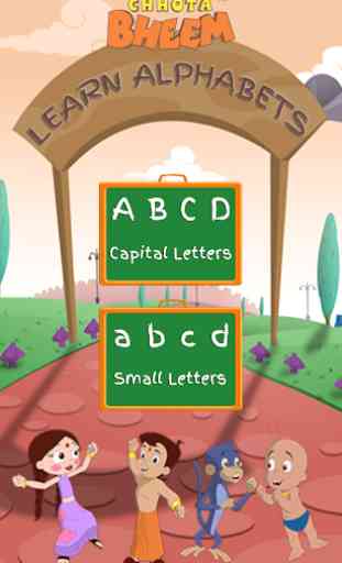 Alphabets With Bheem 1