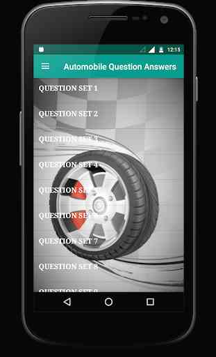 Automobile Question Answers 1