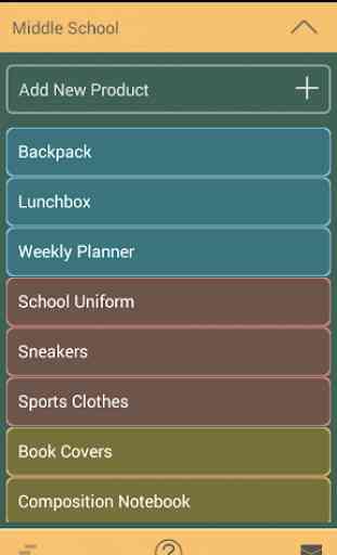Backpack! School Checklist 2