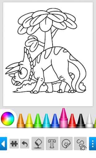 Dinosauri Gioco dei colori 2