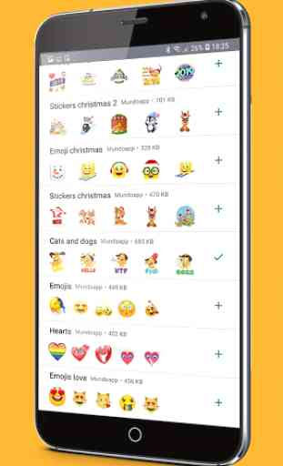 Emojiwa Emojis stickers per whatsapp WAStickerApps 4
