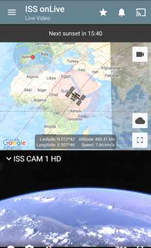 ISS on Live: ISS Tracker e Telecamere di terra 1