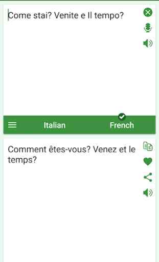 Italiano - Francese Traduttore 2