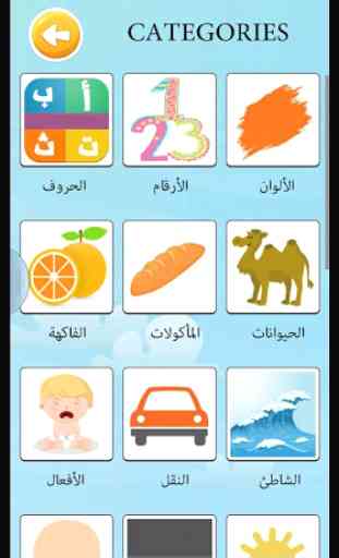 Learn arabic vocabulary game 2
