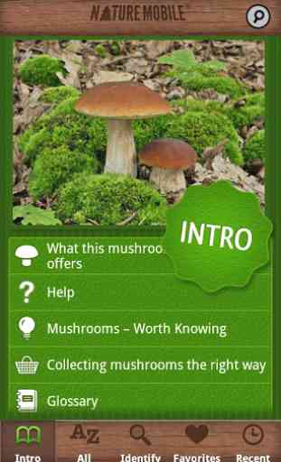 Mushrooms PRO - NATURE MOBILE 2