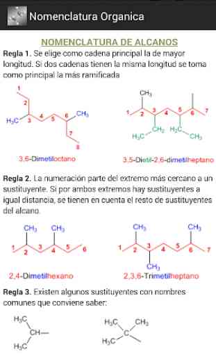 Nomenclatura Química Orgánica 2