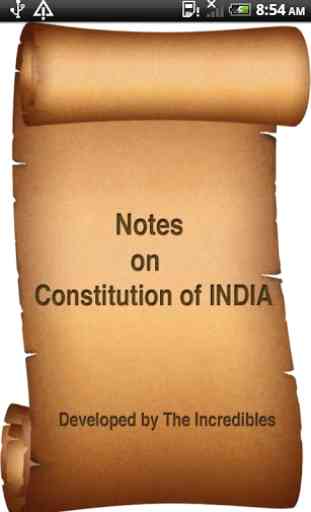 Notes on Constitution of India 2