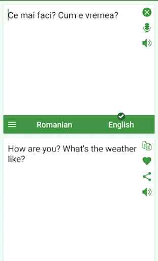 Romanian - English Translator 2