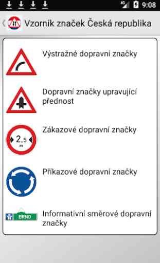 Segnaletica stradale Ceca 1