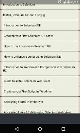 Selenium tutorial Pro 1