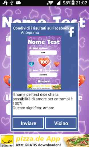 Test Amore - scherzo - Prank App 3