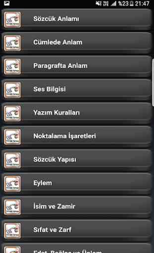 TYT ve AYT Türkçe Dil Anlatım Konuları 2