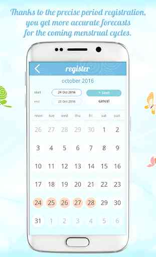 Bella Period Calendar 3