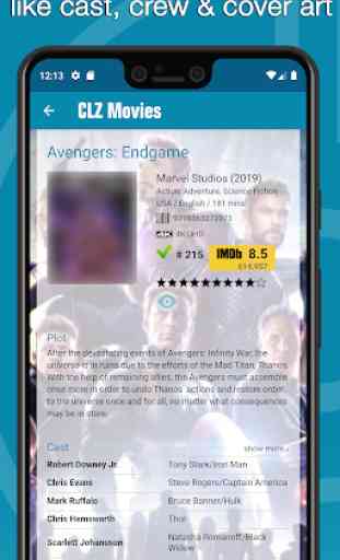 CLZ Movies - catalog your DVD / Blu-ray collection 2