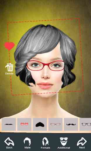Hairstyle Changer app, virtual makeover women, men 2