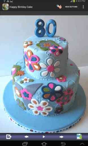 Happy Birthday Cake Designs 3