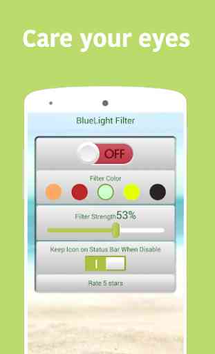 luce blu filtro 1