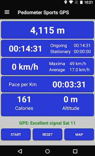 Pedometer GPS Sport 1