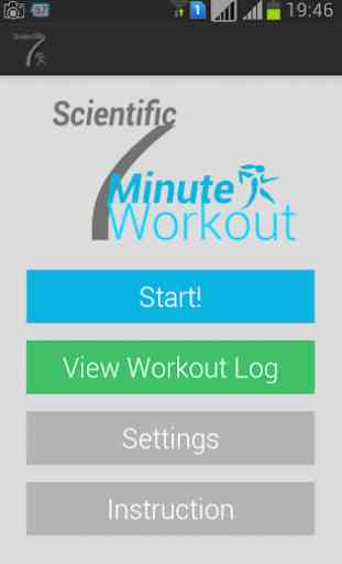 Scientific 7 Minute Workout 1