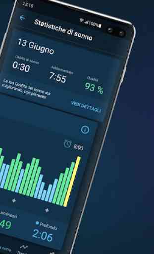 Sleepzy: Sveglia e Monitoraggio Ciclo del Sonno 3