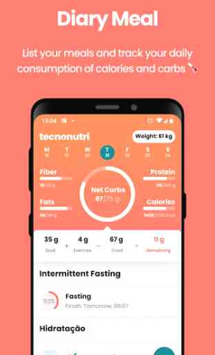 Technutri - calorie counter, diet and carb tracker 1