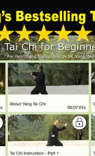 Yang Tai Chi for Beginners 1 by Dr. Yang 1
