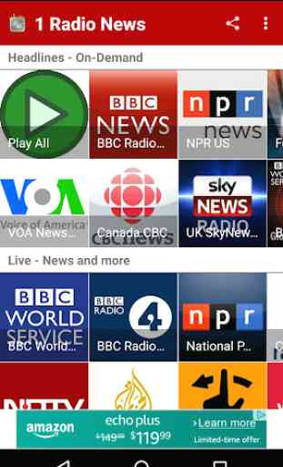 1 Radio News - Hourly, Podcasts, Live News 1